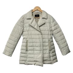 極美品 ランバンコレクション レディース ダウン ベスト 38 ベージュ