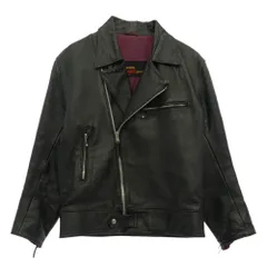 BELSTAFF ベルスタッフ ダブル レザー ライダース ジャケット ブラック系【中古】のサムネイル