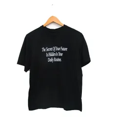 スタイルデリ STYLE DELI Tシャツ カットソー 半袖 コットン 文字 F ブラック 黒 /KT25のサムネイル