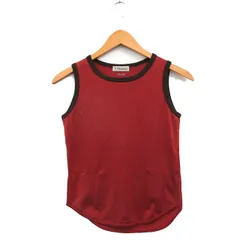 ジェイ&エムデヴィッドソン J&M Davidson カットソー Tシャツ ノースリーブ コットン シンプル ブラウン 茶 /KT35のサムネイル