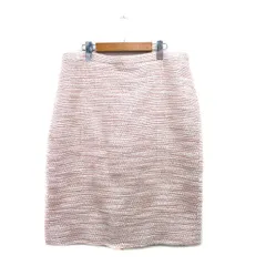 ジェイクルー J.CREW タイトスカート ロング ツイード ラメ 12 オレンジ 橙色 /KT20のサムネイル