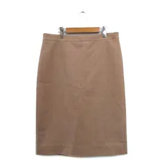 ジェイクルー J.CREW タイトスカート ロング ウール シンプル 10T キャメル /KT5のサムネイル