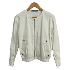 theory luxe(セオリーリュクス) ブルゾン サイズ038 M レディース - 白 長袖/ジップアップ/春/秋のサムネイル