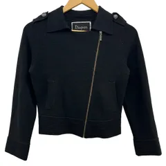 Diagram GRACE CONTINENTAL(ダイアグラム) ブルゾン サイズ36 S レディース 黒×シルバー ジップアップのサムネイル