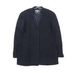 CHANEL シャネル テーラードジャケット ショールカラー Vintage アウター ネイビー レディース 【中古】のサムネイル
