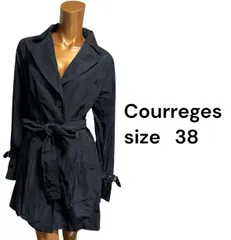 No.551 (♡)Courreges 薄手ジャケット Y2K  平成ギャル トレンチのサムネイル