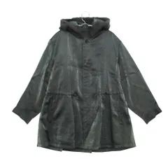 Yohji Yamamoto ヨウジヤマモト モッズコート ボア フーデット ナイロン ジャケット 光沢 ブルゾン アーカイブ オールド グレー系 38【M】 メンズ 【中古】のサムネイル