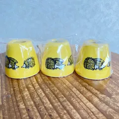 【新品】リサラーソン 陶器マルチスタンド 3個セット イエローのサムネイル