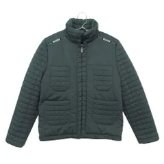 CHANEL シャネル ブルゾン チョコバー キルティング 中綿入り ジップアップ ジャケット グリーン 36【S】 レディース 【中古】のサムネイル