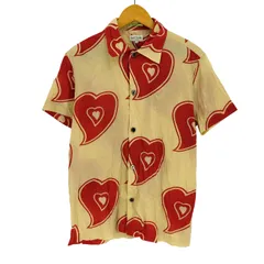 ポールスミス Paul Smith 00S 総柄 ハート S/S シャツ Y2K メンズ import：M のサムネイル
