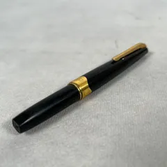 【管2607-381】PLATINUM プラチナ 万年筆 ブラック ペン先 14K 筆記未確認 現状渡しのサムネイル