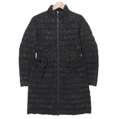 VALENTINO ヴァレンティノ ダウンジャケット 総レース スタンドカラー ダウンコート アウター ジップアップ ブラック 42【L】 レディース 【中古】のサムネイル