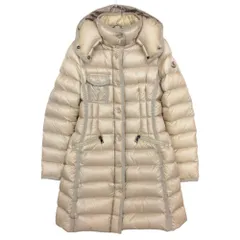 MONCLER モンクレール コート HERMINE ダウン アウターロング フード C20934930005 ベージュ 0【XS】 レディース 【中古】のサムネイル