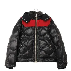 MONCLER モンクレール ARLES ブルゾン ダウンジャケット ベスト ナイロン 2WAY アウター フーディ ネイビー 140 【中古】のサムネイル