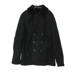 BOTTEGAVENETA ボッテガヴェネタ コート ラムレザー 羊革 ムートンコート アウター ブラック 48【M】 メンズ 【中古】のサムネイル