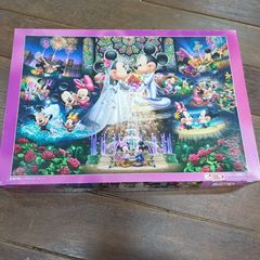完成品 ディズニーパズル ミッキーミニー ウェディング 結婚式 - メルカリ