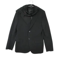 美品 DIOR HOMME ディオール・オム テーラードジャケット ストールドッキング ピークドラペル アウター ブラック 44【S】 メンズ 【中古】のサムネイル