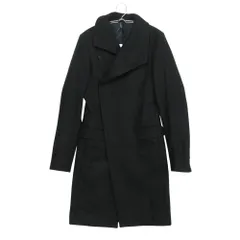 DIOR HOMME ディオール・オム コート アシンメトリー ラップコート アウター ブラック 44【S】 メンズ 【中古】のサムネイル