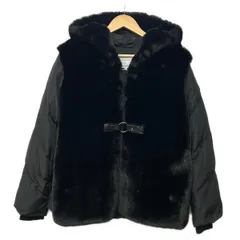 MARECHAL TERRE(マルシャル・テル) ダウンジャケット サイズ2 M レディース美品  - 黒 長袖/フェイクファー/冬のサムネイル