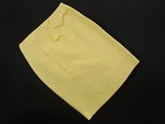 PAULE KA ポールカ リボン タイト スカート size36/黄 ■◇ レディースのサムネイル