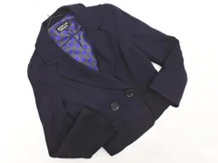 SONIA RYKIEL ソニアリキエル ウール100% テーラード ジャケット size38/紺 ◇■ レディースのサムネイル