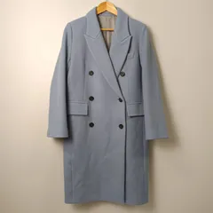 ドレスレイブ DRESSLAVE ウールスリーブファスナーチェスターコート 【38／M相当】 ブルー系／青系のサムネイル