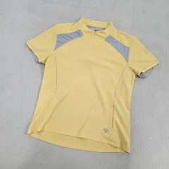 95 マウンテン HARD WEAR レディース 半袖 ジップアップ Tシャツ 0605Yのサムネイル
