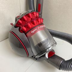 動作保証 中古 赤 ダイソン CY25 掃除機 本体 ホース ダストケース付き