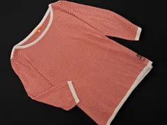 CASTELBAJAC カステルバジャック 7分袖 ボーダー ニット セーター size1/赤 ■◇ レディースのサムネイル