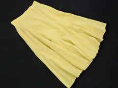 EPOCA エポカ リネン混 フレア スカート size38/黄 ■◇ レディースのサムネイル