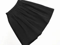 MACKINTOSH PHILOSOPHY マッキントッシュフィロソフィー ギャザー スカート size38/黒 ■◇ レディースのサムネイル