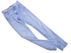 POLO RALPH LAUREN ポロ ラルフローレン ダメージ加工 スキニー デニムパンツ size24R/青 ■■ レディースのサムネイル