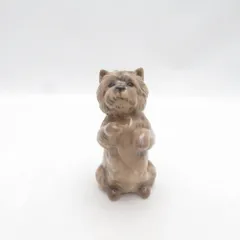 美品 ROYAL COPENHAGEN ロイヤルコペンハーゲン フィギュリン 犬 陶器人形 SO4299J1 のサムネイル