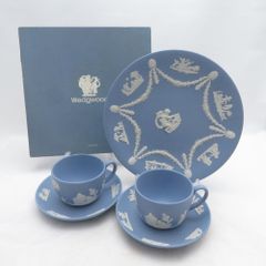 美品 WEDGWOOD ウェッジウッド フェニックス 不死鳥 中皿 20cmプレート