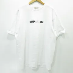 【三重本店】 中古 WIND AND SEA | ウィンダンシー ロゴプリント半袖Tシャツ WDS-0-TBC-26-Q4-CS-01 ホワイト サイズ：L 【103】のサムネイル