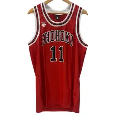 デサント DESCENTE ゲームシャツ ユニフォーム SLAM DUNK SHOHOKU 流川モデル SDD-2003 ジャージ レッド XAサイズ 201MT-6414のサムネイル