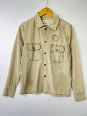 【現状渡し品】 REMI RELIEF レミレリーフ L/S STUDS MILITARY SHIRT ロングスリーブ スタッズ ミリタリーシャツ 長袖 トップス 【140-260803-kk-24-hon】のサムネイル