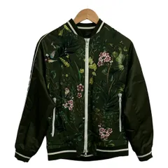 MESSAGERIE(メッサジェリエ) ブルゾン サイズ46 XL メンズ美品  - カーキ×ダークグリーン×マルチ 長袖/ボタニカル柄/春/秋のサムネイル