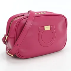 FERRAGAMO フェラガモ ガンチーニ 21 H006 斜め掛け ショルダーバッグ カーフ【中古】 レディースのサムネイル