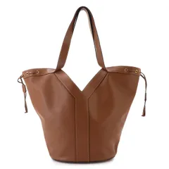 未使用 展示品 サンローラン SAINT LAURENT Y ホーボー トート バッグ レザー ブラウン 833160 Y Hobo Tote Bag 90335258のサムネイル