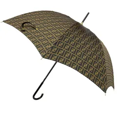 【フェンディ】本物 FENDI 傘 ズッカ柄 FF模様 全長90cm 雨傘 アンブレラ 雨具 長傘 メンズ レディース イタリア製のサムネイル