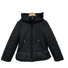 M'S GRACY(エムズグレイシー) ブルゾン サイズ40 M レディース美品  - 黒 長袖/キルティング/ジップアップ/中綿/花柄/冬のサムネイル