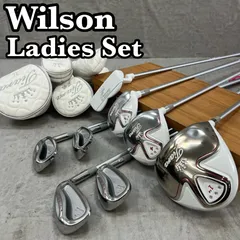 ウィルソン  ティアラ レディースゴルフクラブセット 8本 右利き用 カーボン L ヘッドカバー付 Wilson Tiaraのサムネイル
