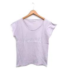 ザディグ エ ヴォルテール ZADIG & VOLTAIRE カットソー Tシャツ 半袖 コットン ビジュー ローズ /KT34のサムネイル