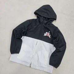 M NIKE ジョーダン キッズ ウィンドブレーカー フード ジャケット 0708Y2のサムネイル