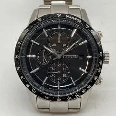 HDN649【お買い得】CITIZEN 腕時計 クロノグラフ ブラック文字盤のサムネイル