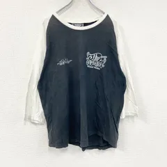 OG CLASSIX　長袖Tシャツ/ロンT　ラグラン　黒　ブラック　XLサイズ　古着のサムネイル