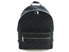 Dior ディオール オブリーク ライダー バックパック ブラック キャンバス/レザー リュック・デイパック 【中古】【200】　2148104188656のサムネイル