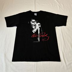 00s GILDAN Tシャツ Elvis Presley エルヴィス・プレスリー 2001 ブラック L表記のサムネイル
