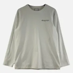 DISCOVERY 白 ユニセックス 長袖Tシャツ 95 N9075のサムネイル